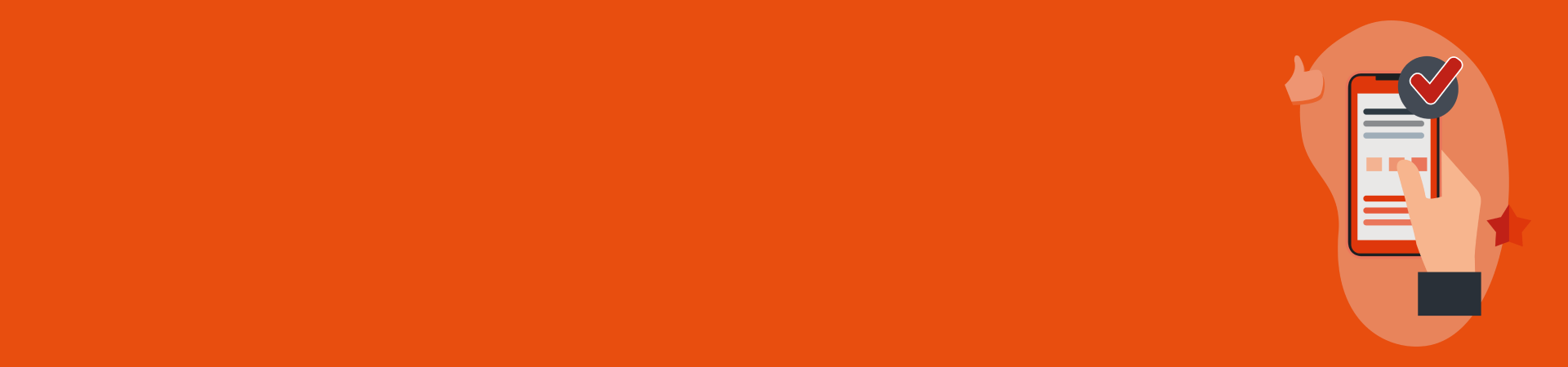 Graphic showing a phone with accurate information